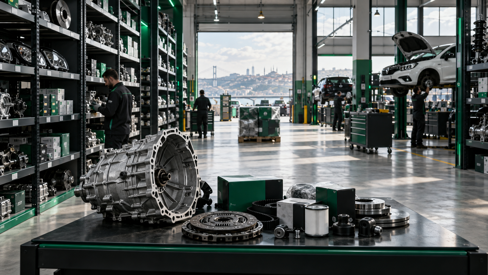 Servis ortamında parça kontrolü